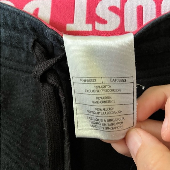 Nike Black and Pink Capri Pants Large - Picture 5 of 5